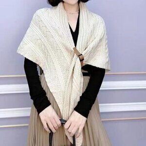 Soft Jacquard Knitted Cardigan